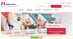 Desktop Screenshot of mediapost.fr